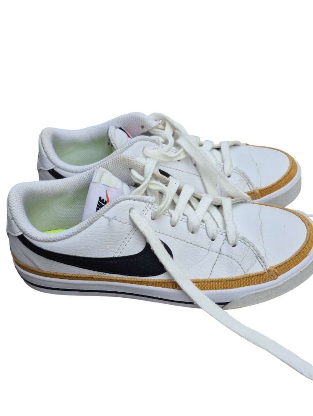 Nike Womens Lace Up Court Shoes Size 6